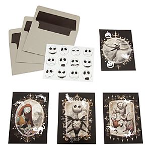 Tim Burtons The Nightmare Before Christmas Note Card Set
