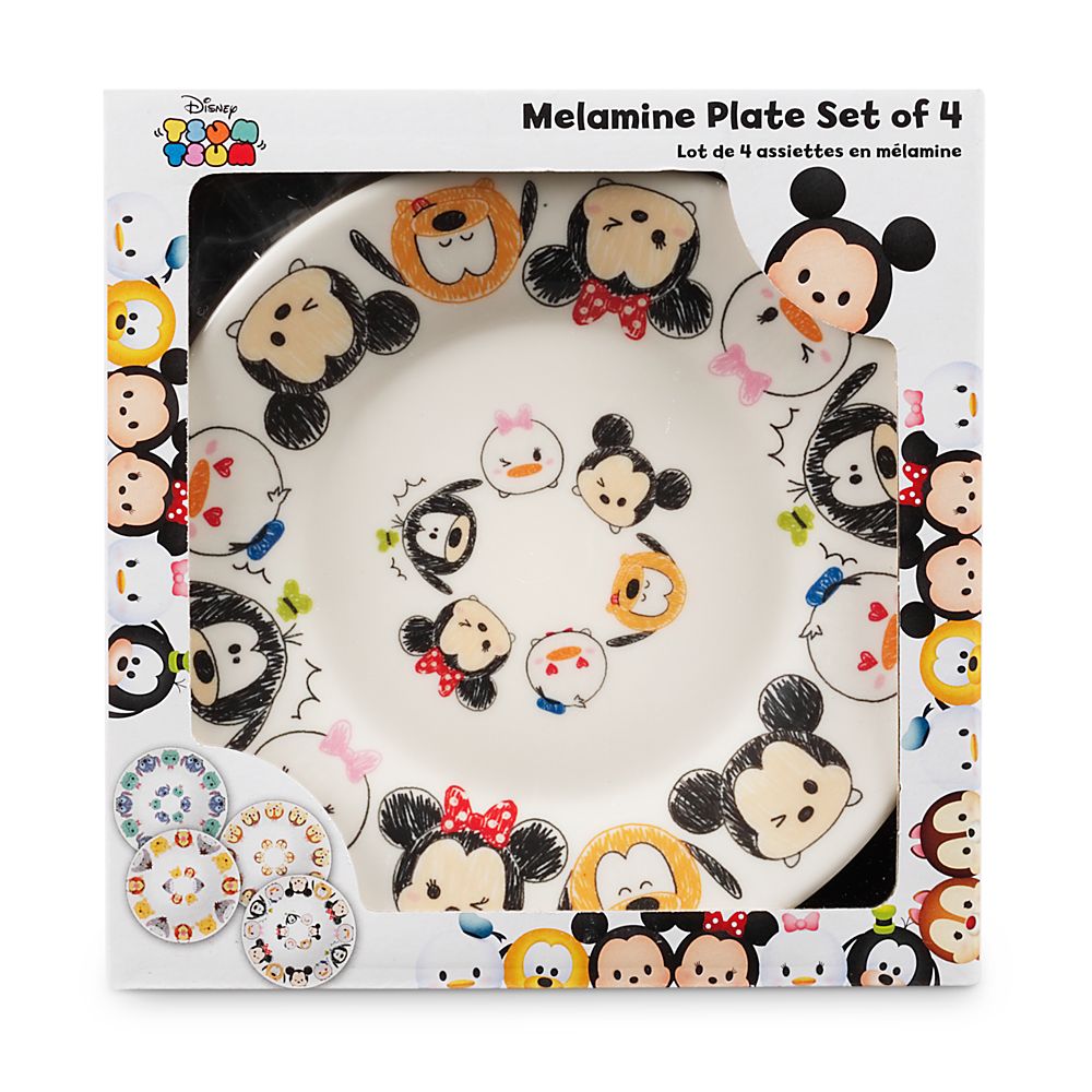 Disney ''Tsum Tsum'' Plate Set
