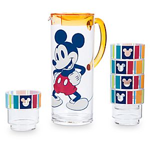 Mickey Mouse Pitcher Set - Summer Fun