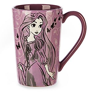 Rapunzel Fashion Sketch Mug