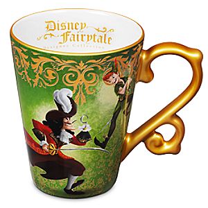 Peter Pan and Captain Hook Mug - Disney Fairytale Designer Collection