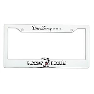 Mickey Mouse License Plate Frame - Walt Disney Studios