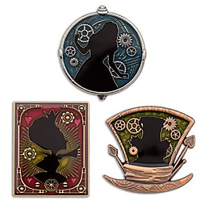 Alice Through the Looking Glass Limited Edition Pin Set