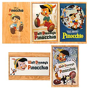 Pinocchio Lithograph Set - Limited Edition
