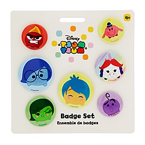 Disney•Pixar Inside Out ''Tsum Tsum'' Badge Set