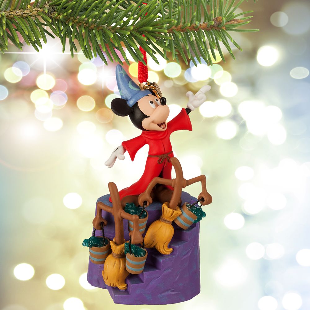 Sorcerer Mickey Mouse Sketchbook Ornament - Fantasia 75th Anniversary