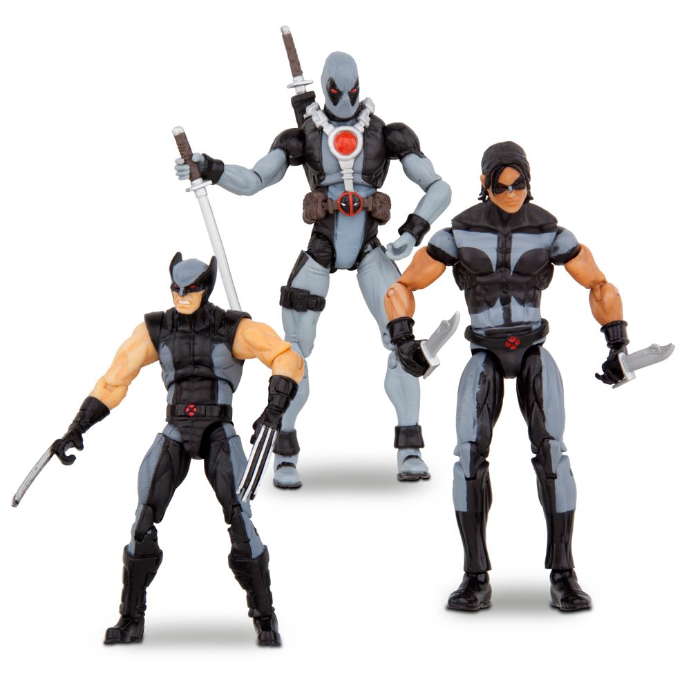 X-Force Action Figure Set -- 3-Pc.