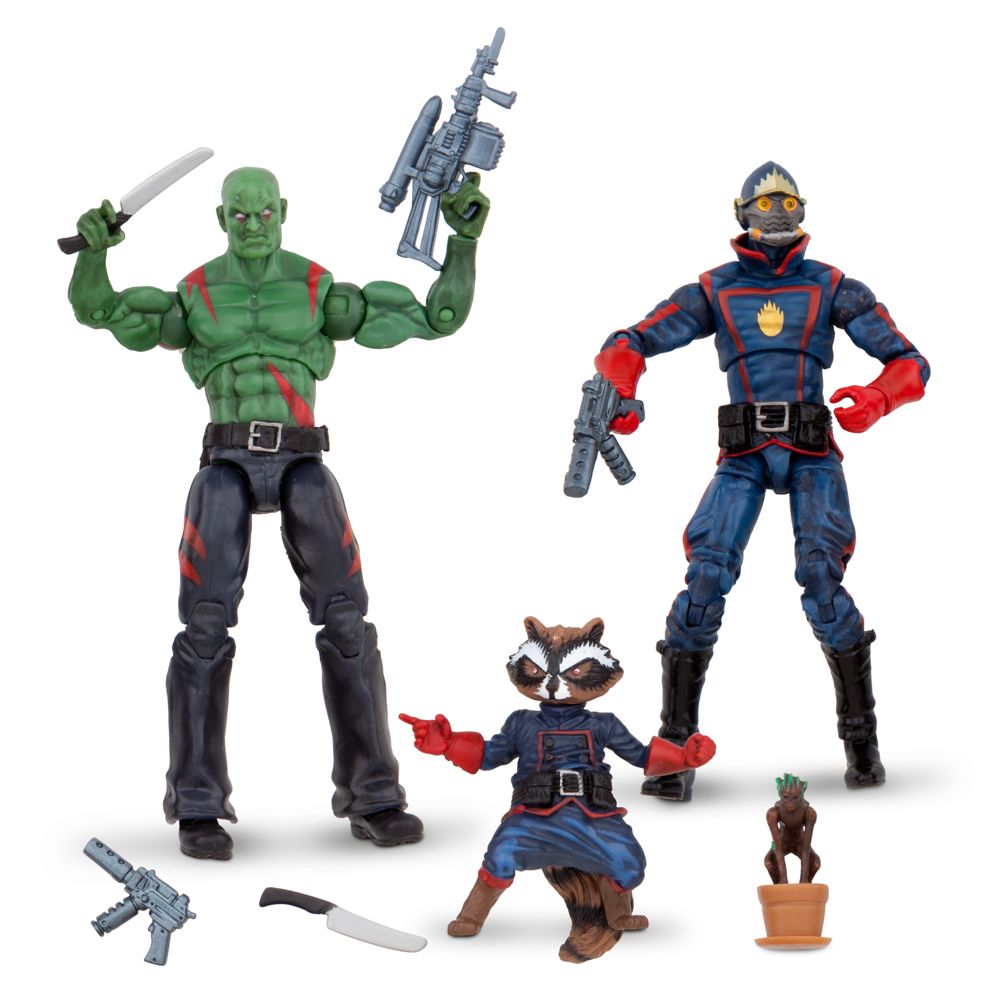 Guardians of the Galaxy Action Figure Set -- 4-Pc.