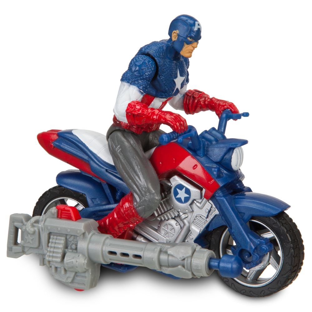 Captain America Furyfire Assault Cycle by Hasbro