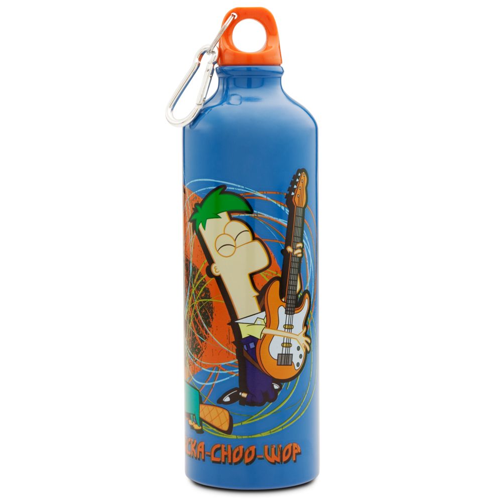 Aluminum Phineas and Ferb Water Bottle
