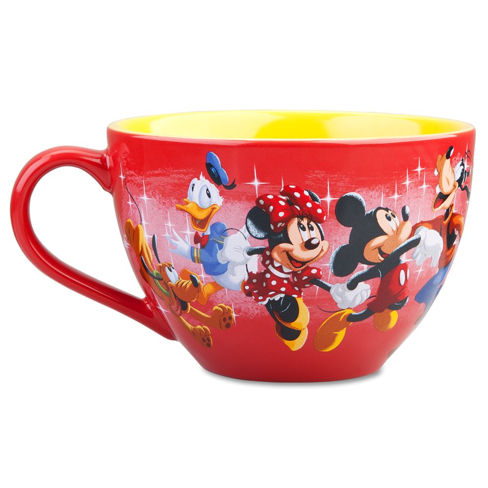 Disney Store 25th Anniversary Mickey Mouse and Friends Mug