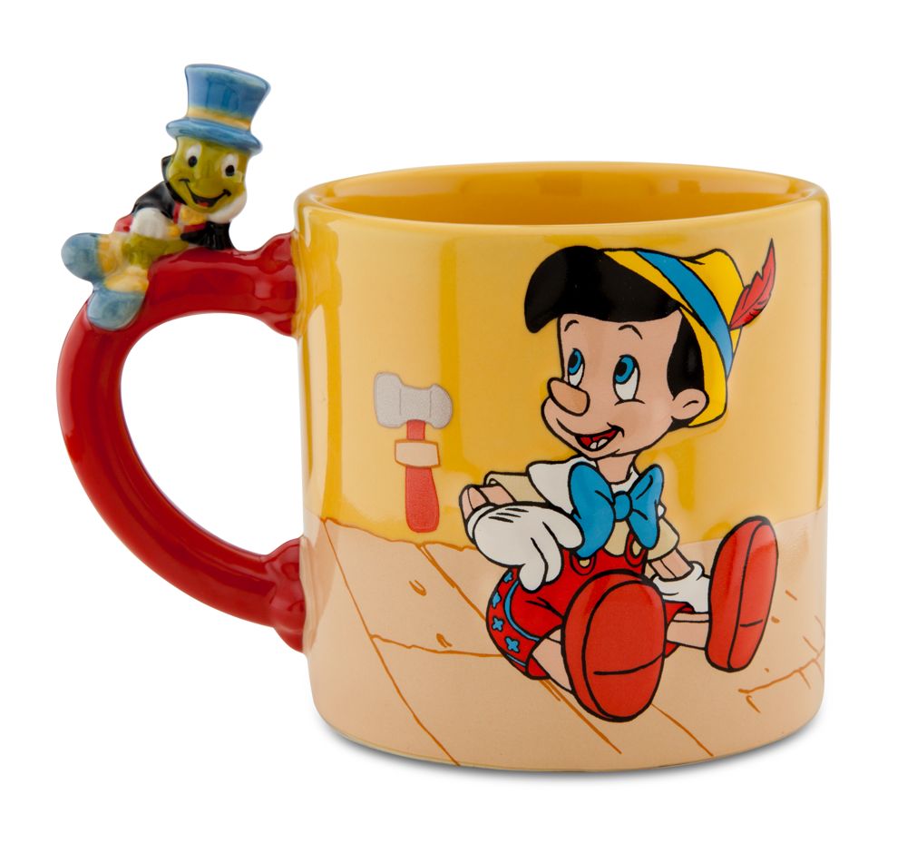 Disney Store 25th Anniversary Pinocchio Mug