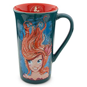 The Art of Ariel Mug - Pumpkin/Teal