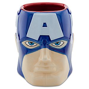 Captain America Sculptured Mug