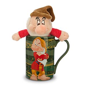 Grumpy Mug with Plush