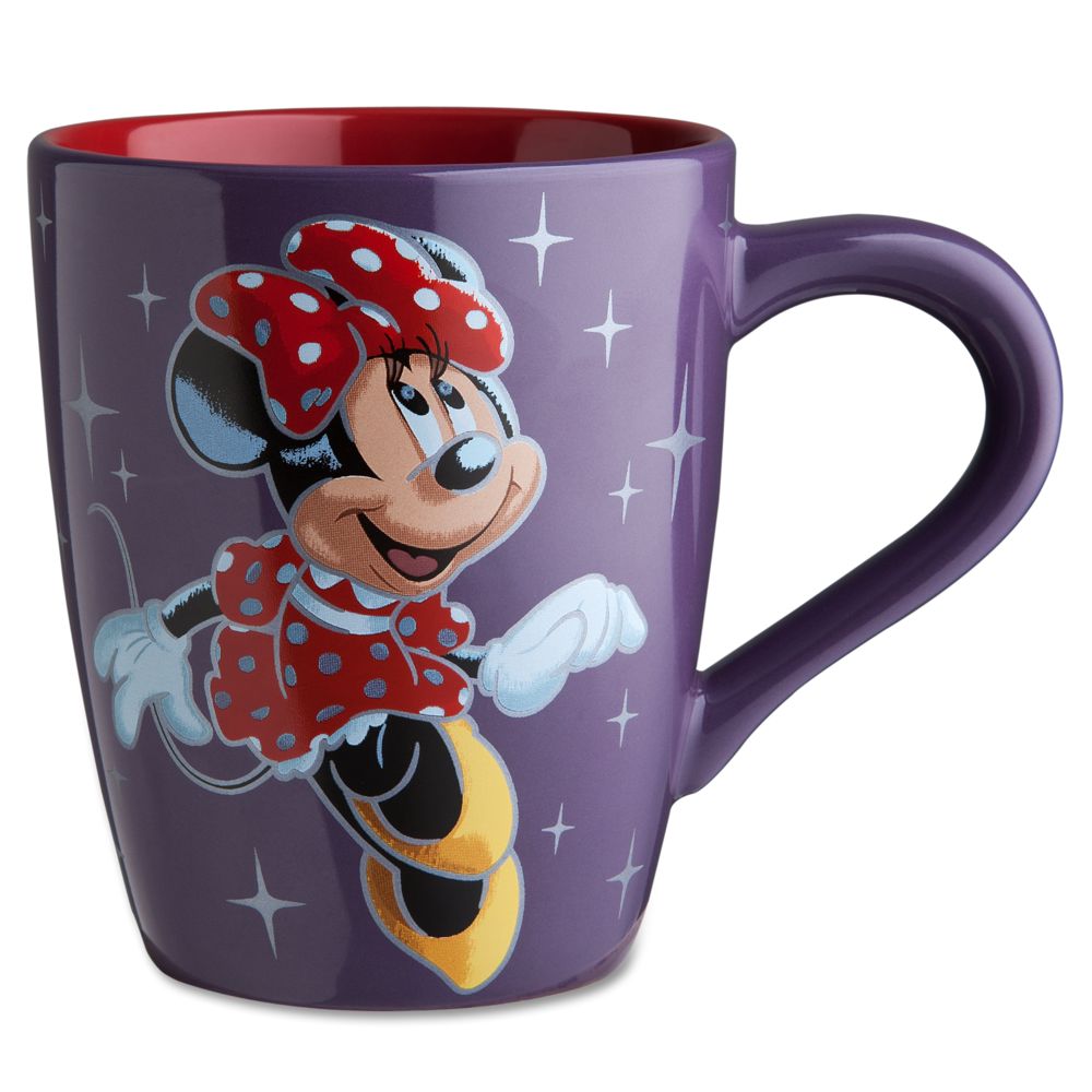 Disney Store 25th Anniversary Dancing Minnie Mouse Mug