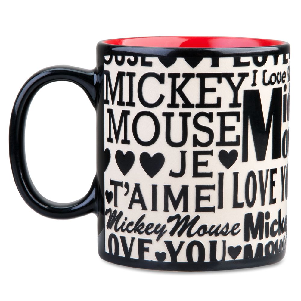I Love You Mickey Mouse Mug