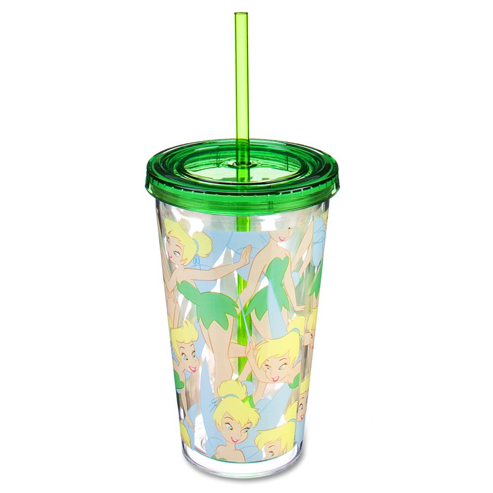 Tinker Bell Tumbler with Straw