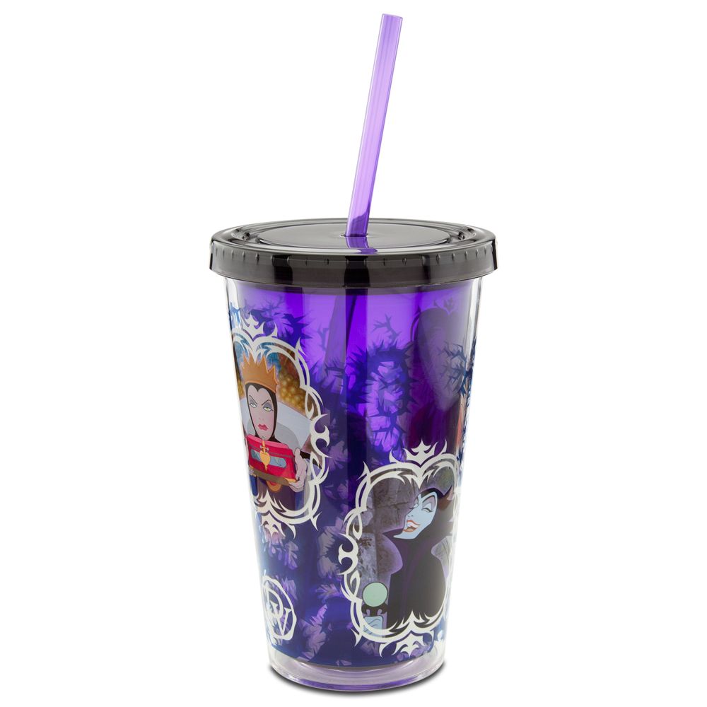 Disney Villains Large Tumbler with Straw