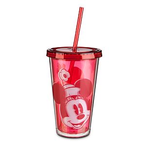Minnie Mouse Portrait Tumbler with Straw