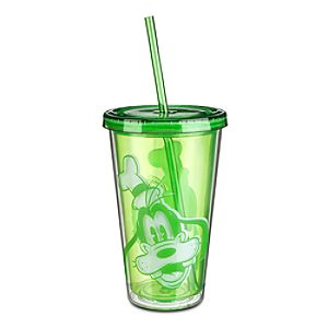 Goofy Portrait Tumbler with Straw