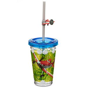 Planes Tumbler with Straw - Small