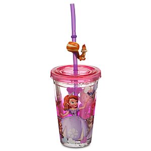 Sofia the First Tumbler with Straw - Small