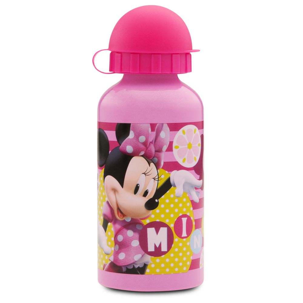Aluminum Minnie Mouse Water Bottle -- Small