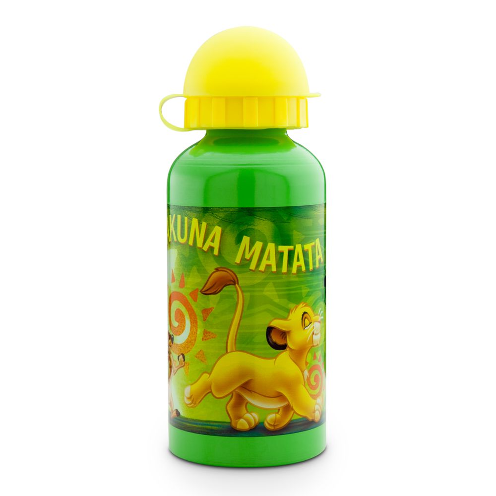 Aluminum Hakuna Matata The Lion King Water Bottle -- Small