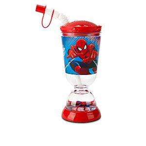 Spider-Man Snowglobe Tumbler with Straw