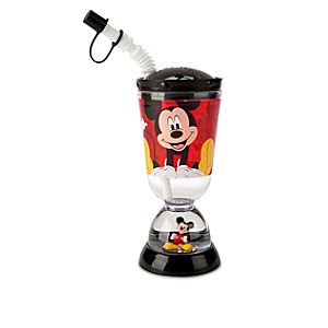Mickey Mouse and Friends Snowglobe Tumbler with Straw