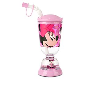 Minnie Mouse Snowglobe Tumbler with Straw