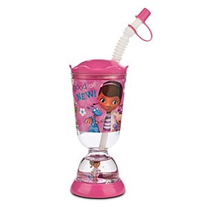 Doc McStuffins Snowglobe Tumbler with Straw