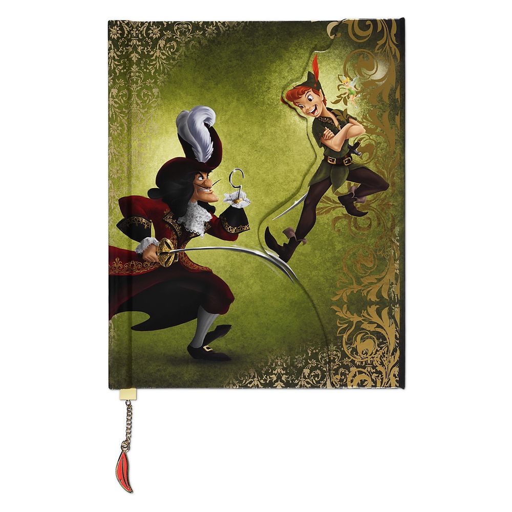 Peter Pan and Captain Hook Fairytale Journal - Disney Fairytale Designer Collection
