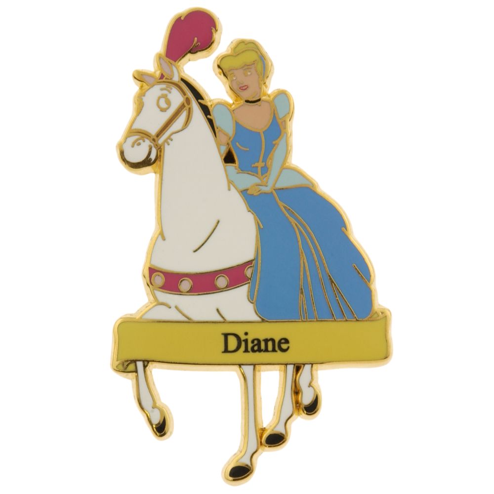 Cinderella Personalized Pin