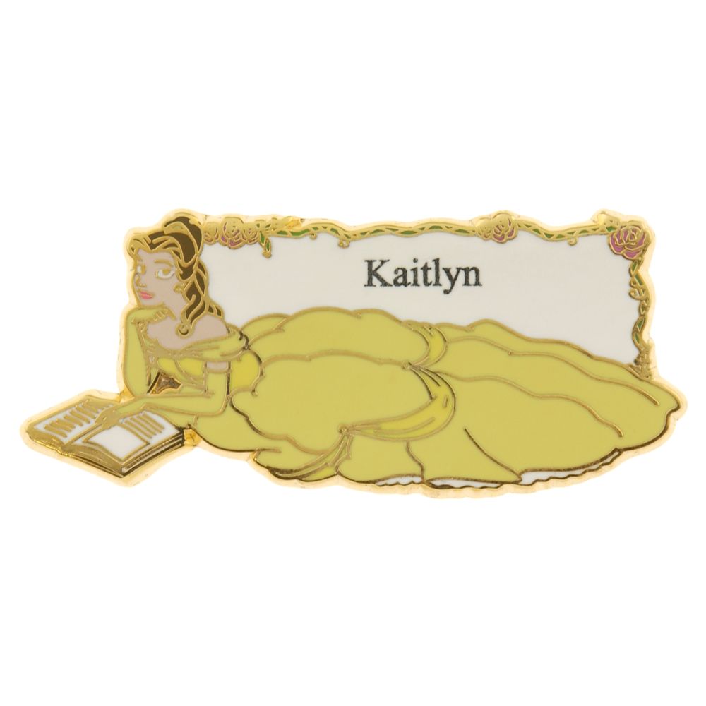 Belle Personalized Pin