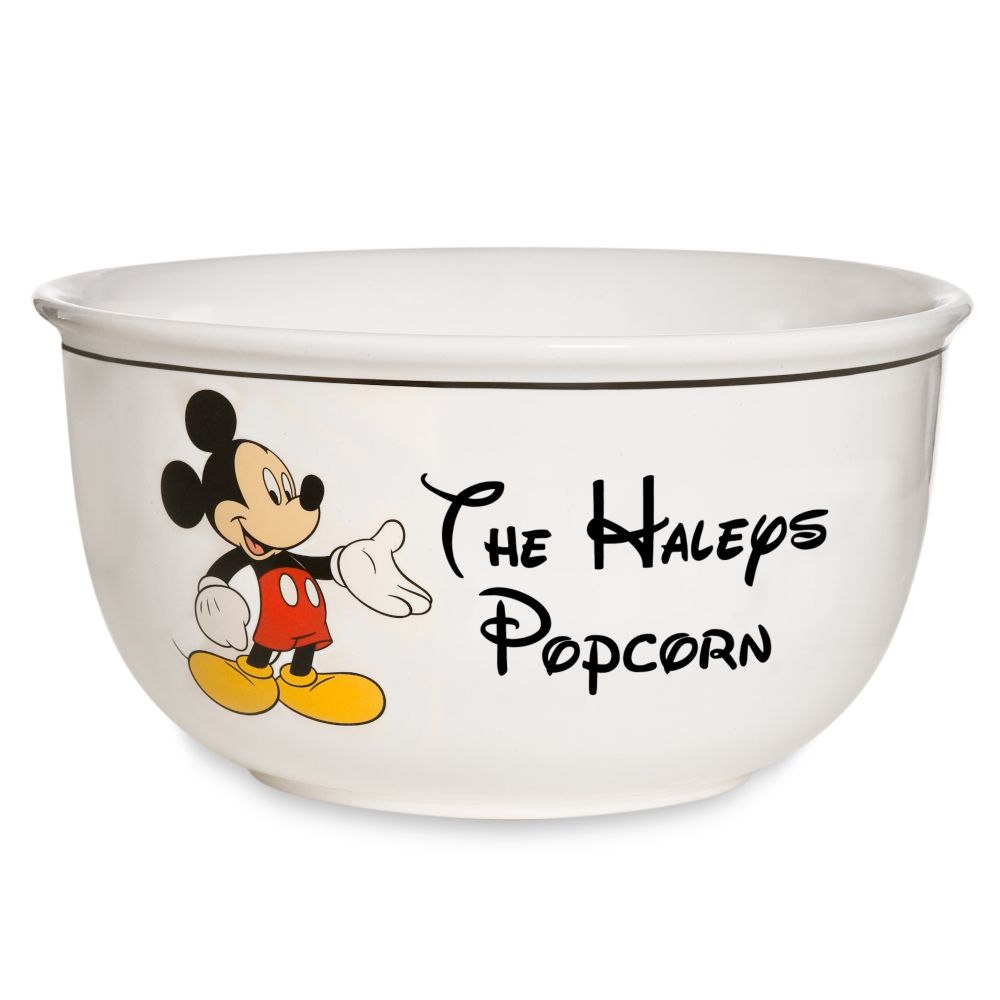 Personalized Mickey Mouse Bowl -- 4 Quarts