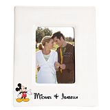 Personalized Mickey Mouse Picture Frame -- 5'' x 3 1/2''