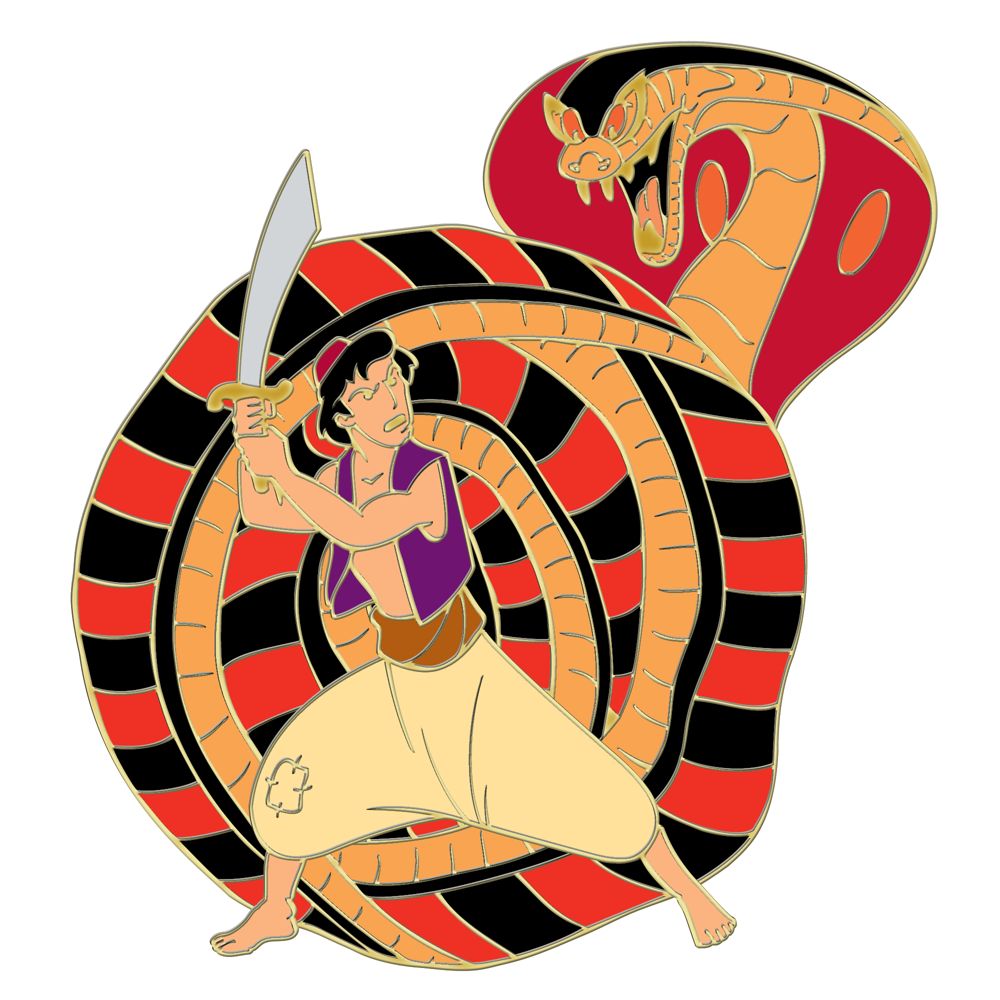 110th Legacy Collection Jafar Versus Aladdin Pin