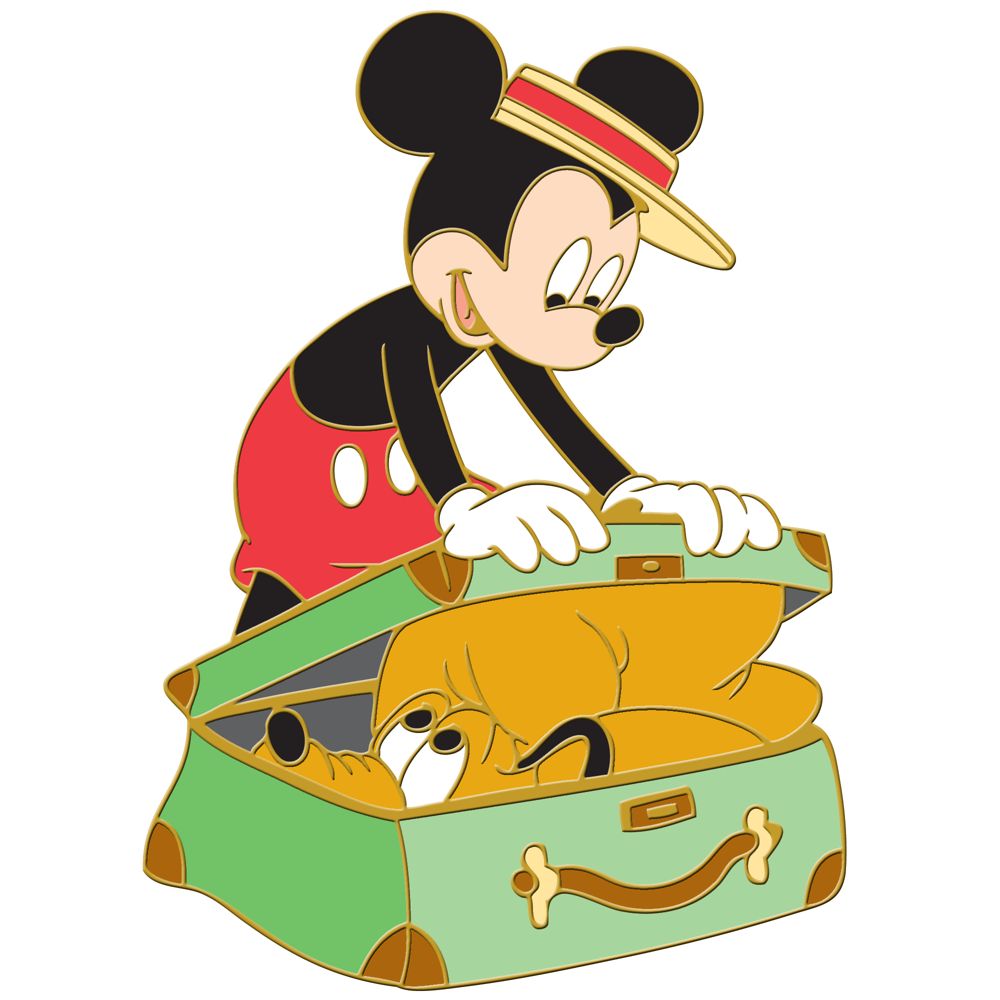 110th Legacy Collection ''Mr. Mouse Takes A Trip'' Mickey Mouse and Pluto Pin