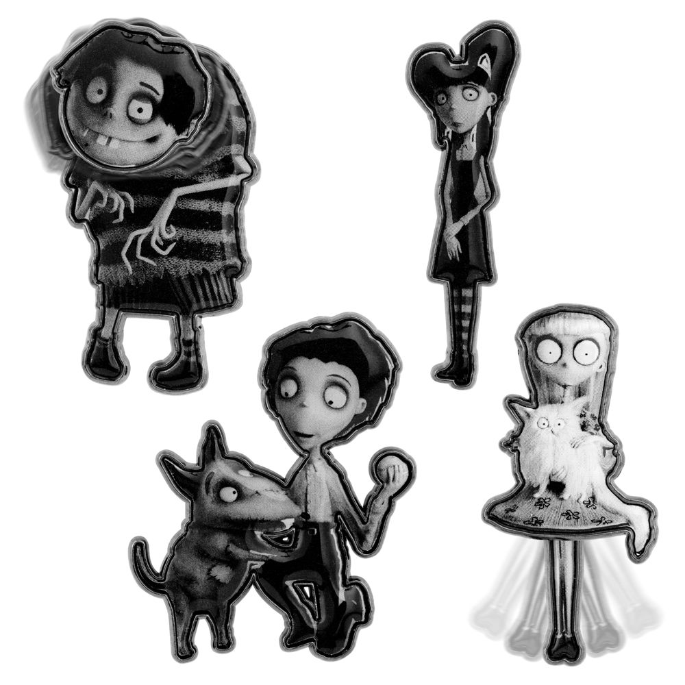 Frankenweenie Pin Set