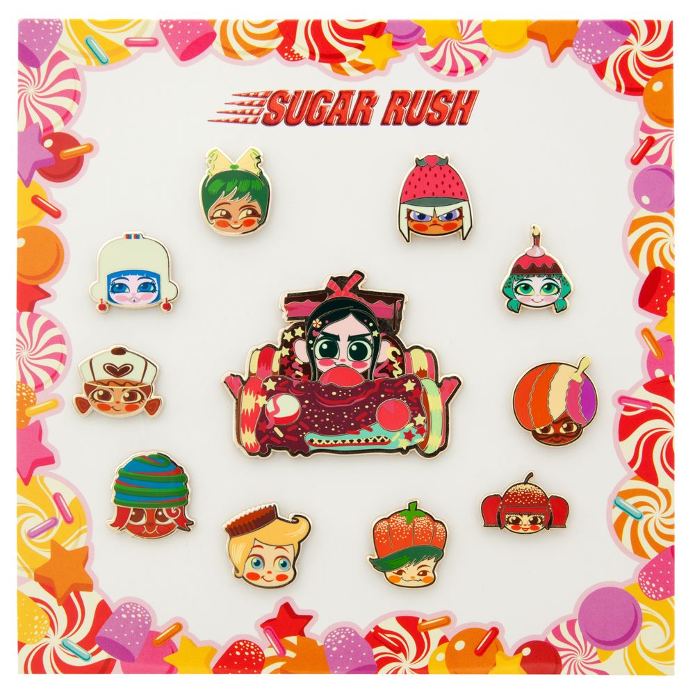 Sugar Rush Pin Set - Wreck-It Ralph
