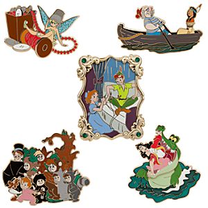 Peter Pan Pin Set - 5-Pc. - 60th Anniversary