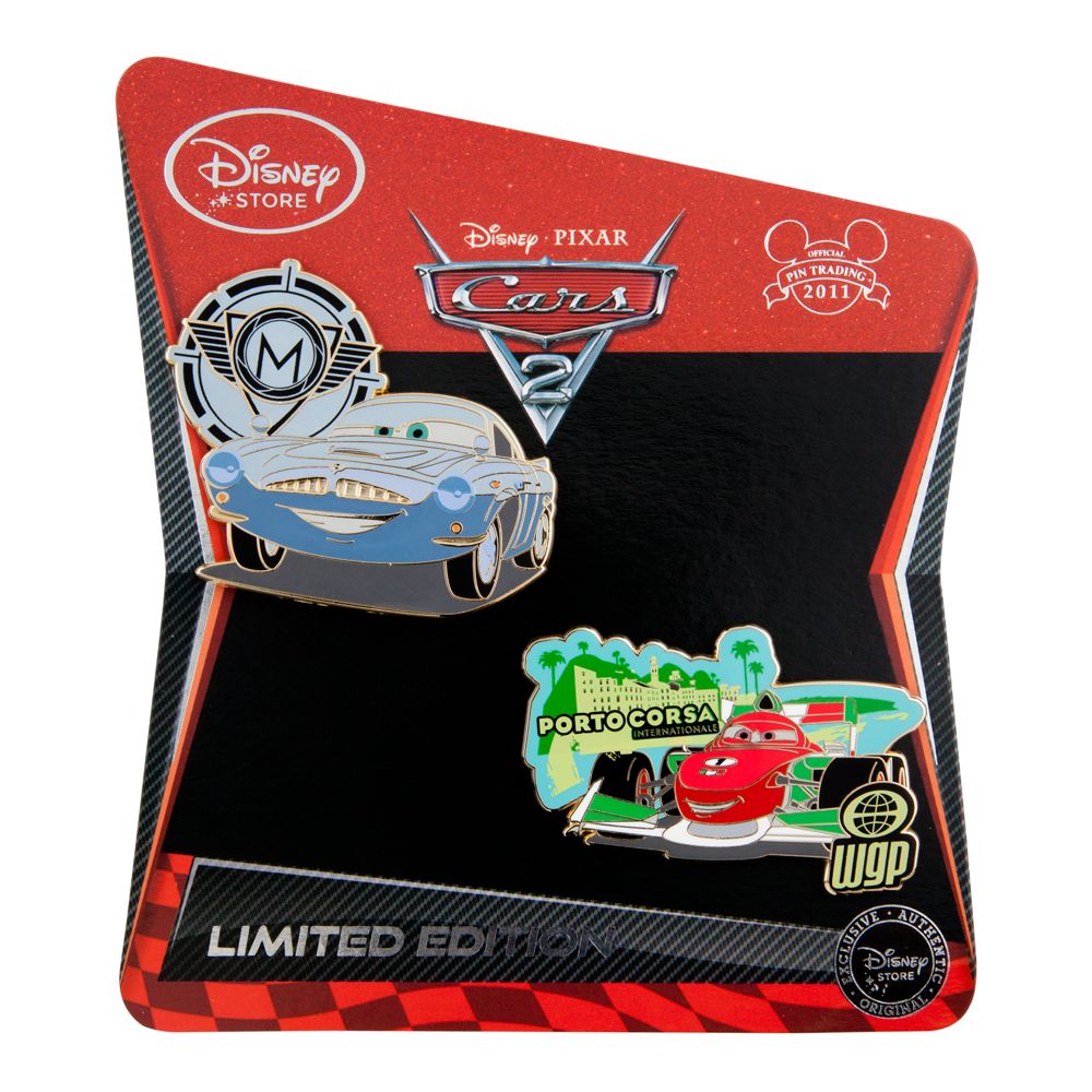 Cars 2 Pin Set: Finn McMissile and Francesco Bernoulli -- Limited Edition of 350