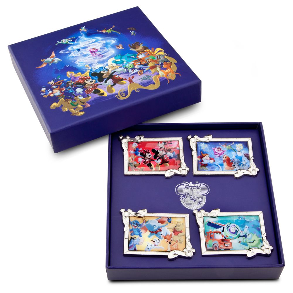 Disney Store 25th Anniversary Character Collector's Pin Set - 4-Pc.