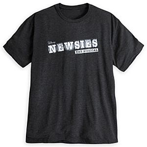 Newsies: The Broadway Musical Logo Tee for Adults