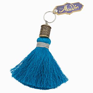 Aladdin the Musical Tassel Keychain - Turquoise