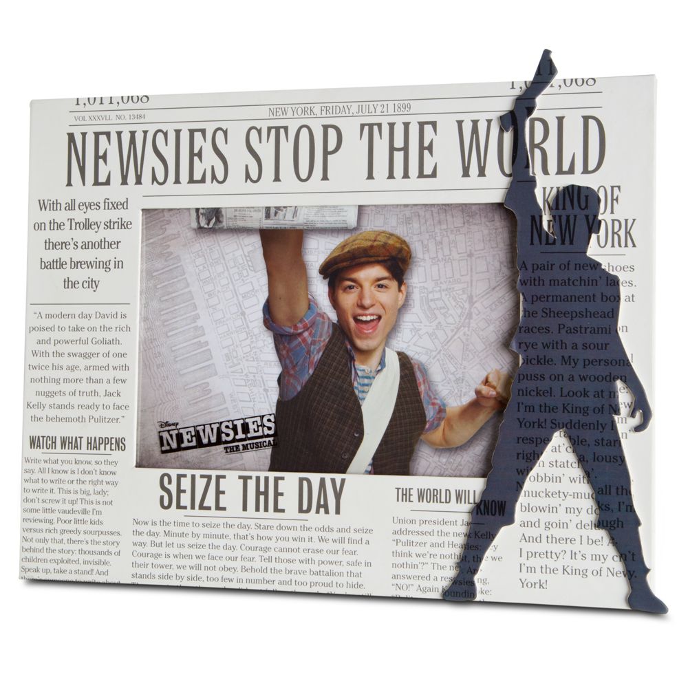 Disney on Broadway: Newsies The Musical Photo Frame -- 4 x 6