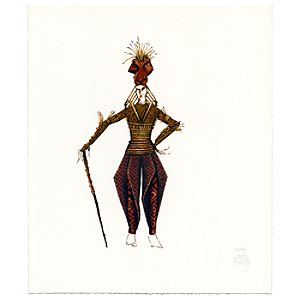Scar Giclée - The Lion King: The Broadway Musical