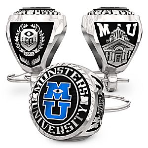 Monsters University Class Ring Keychain